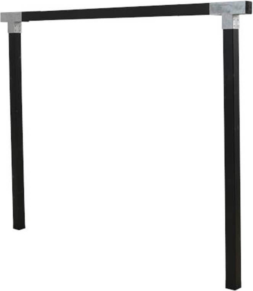 Schommelframe vuren geimpregneerd | Cubic zwart 9 x 268 x 209 cm (B x L x H)